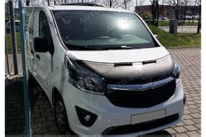 AUTO-BRA AB-00312 Car Bra Compatible avec Opel Vauxhall Vivaro de 2014- BRA DE CAPOT - PROTEGE CAPOT Tuning Bonnet Bra