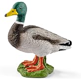 Schleich Farm World Male Duck, Figure, 5 x 2.9 x 4.5 cm, 3+ Years