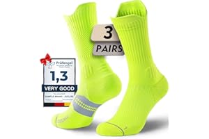 Juclise Bambù Coolmax Compressione Running Calzini Sportivi Trekking Allenamento