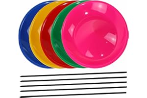 SchwabMarken Kits de jonglage, 3 ou 5 Assiette Chinoise différentes Couleurs éventuellement