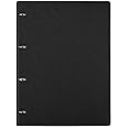 Binder Ruled Notebook A4 Executive Origaniser Refillable Planner Round Ring Binder Leather Cover Notepad