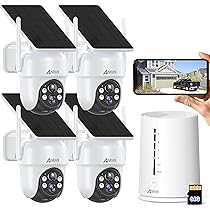 ANRAN 2K HD 3G/4G LTE Telecamera SIM Batteria Da Esterno, Videocamera Sorveglian - Foto 5