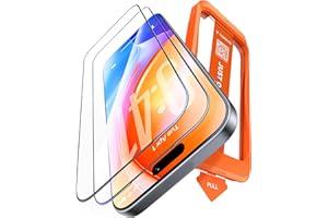 TORRAS Precision-Fit for iPhone 17 Pro Max Screen Protector[12FT Military Grade Shatterproof] UNBREAK TOP 9H+ Glass Screen Protector for iPhone 17 Pro Max Tempered Glass, OneStep Auto-Install, 2 Pack