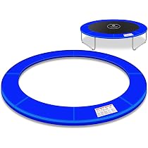 Copertura Molle Trampolino YUENFONG – Diametro 244/305/366 Cm, Imbottitura Spessa 15 Mm, Blu/multicolore