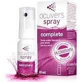 Ocuvers Complete Eye Spray with 0.3% Hyaluronic Acid, Liposomes, Aloe Vera, Vitamin B5 and Vitamin E - Dry Eye Spray - The Al