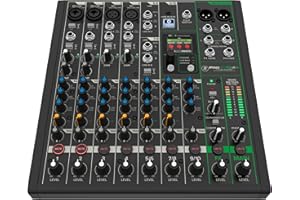 Mackie ProFX10v3+ Mixeur Analogique 10 Canaux avec Effets Améliorés, Modes d'Enregistrement USB et Bluetooth