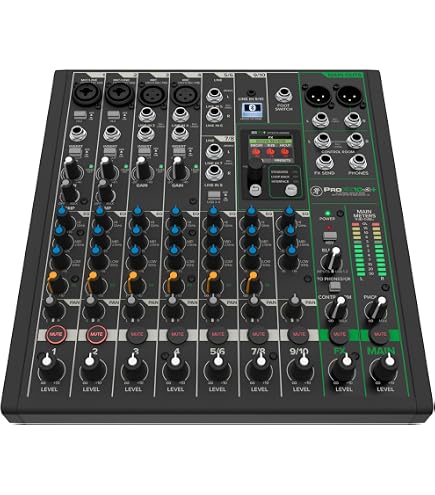 MACKIE 802VLZ4 mezclador analógico compacto de 8 canales con los