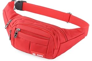 AIRZYX Sac Banane étanche - Convient pour Les Voyages, Le Sport et Toutes Les activités de Plein air - Sac Banane pour Homme et Femme - Sac Banane étanche pour la Course à Pied