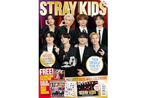 Stray Kids Annual Review Magazine, Includes 2025 Wall Calendar, 30 Stickers, 2 Giant Posters & Exclusive 25 Lomo Card Collection (P&P applies)
