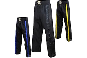 Bay Mesh Fabric Kickboxing Trousers Kickboxing Satin Trousers Long Mesh Martial Arts Trousers 5XS - XXL
