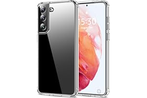 HOOMIL Coque pour Samsung Galaxy S21 5G 6,2 Pouces, Anti-Jaunissement Étui Téléphone Transparente, Housse de Protection Antichoc - Crystal Clear