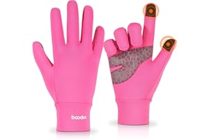 AOHAN Rękawiczki do biegania mężczyźni kobiety rękawice sportowe unisex wiatroszczelne zimowe rękawiczki rowerowe ekran dotykowy antypoślizgowe rękawiczki dla kobiet i mężczyzn bieganie jazda na rowerze wspinaczka turystyka narciarstwo