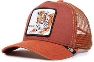Goorin Bros., The Farm, Cappello trucker unisex per bambini, marrone (Wild Tiger - bambini), taglia unica, taglia unica