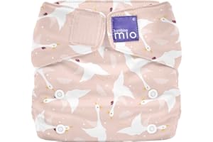 Bambino Mio, Miosolo Classique Couche Tout-En-Un, Couche Saine et Écologique, La Nuit En Rose