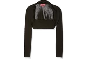 G.O.L. Jersey-bolero 1730200 - Gilet - Fille Noir (0200-2) 12 ans