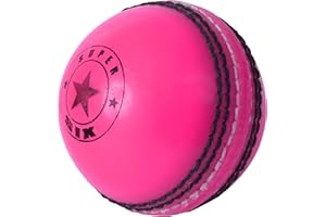 SPIN FIRST Incrediball Cricket Balls ! Soft & Safe Indoor Outdoor! Real Stitched Seam for Coaching, Training, Practice & Garden Play | For All Ages