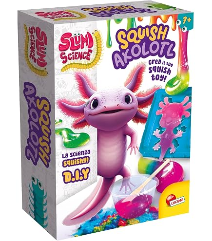 Lisciani – SLUMI Science Pocket – Caméléon Squishy Thermoréactif – Coffret DIY Dès 6 Ans