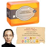 Organicsun Kojik Asit & Zerde&ccedil;al Sabunu 140 Gr 1 Adet Leke ve Sivilce Karşıtı Kojic Acid - Kolajen - AHA BHA - C Vitamini - H