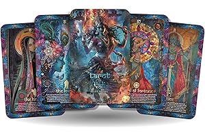 IBIZA TAROT The Tarot of Kali - 22 Major Arcana - A unique spiritual journey - The Goddess of liberation, time, and destruction.