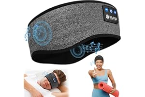 LOVE EYE Sleep Headphones Wireless Bluetooth 5.4 Headband Headphones for Sleeping & Sport,Soft Sleep Headband with Earphones for Men Women
