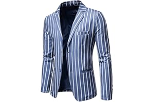 COOFANIN Black Blazer Jacket for Men Classic Fit UK Sales Clearance Blazer for Men Casual Black and White Plaid Blazer Men Blue Blazer Jackets for Men Plus Size Mens Casual Blazer Black