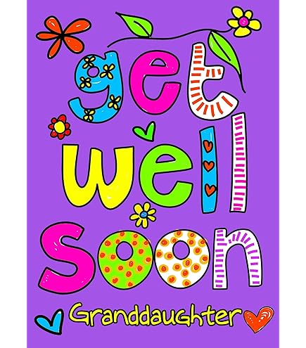 White Cotton Cards Sending A Hug To Lovely Daughter Karta Get Well Soon