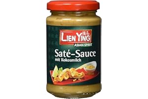 Lien Ying Thai Style Saté-Sauce, 6er Pack (6 x 200 ml)
