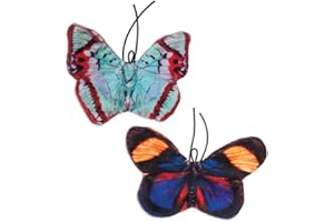 PET MATE Jackson Galaxy Crinkle Flies-Butterfly for Cats (2 Pack)