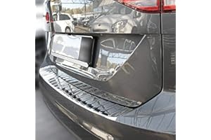 ‎RECAMBO Ladekantenschutz Edelstahl CHROM kompatibel für VW TOURAN II 5T ab 2015 | mit Abkantung | premium Qualität von RECAMBO