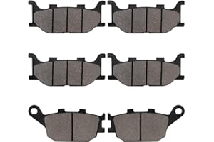 Cyleto Plaquettes de frein avant et arrière pour YAMAHA FZ6 NS FZ6-NS Naked 600 2005 2006 FZ6 Fazer 600 2004-2007 XJ6-F Diversion 600 2010-2013