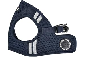 PUPPIA Soft Vest Harness Pro – Marineblau – M