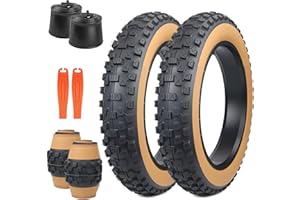 ZUKKA 20 pollici Heavy Duty E-Bike 20 x 4,0 guaina 102 – 406 pieghevole Fat Tire Fat Tire Grasso pneumatici per bicicletta elettrica e mountain bike