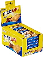 Leibniz PiCK UP Choco 24 x 28 g-knackige Schokolade, knuspriger Keks-für unterwegs-lecker für...