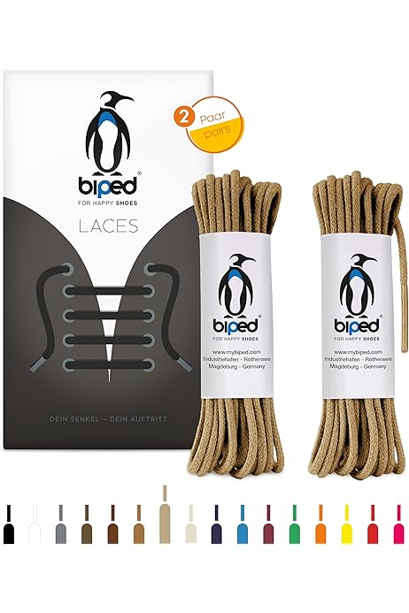 Laceter - Ronde En Dunne Schoenveters - Veters Voor Geklede Schoenen, Vervangende Veters Voor Geklede Schoenen, 100% Katoen, Dikte 3 Mm, Made In