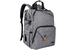 Hap Tim Sac à langer pour bébé avec des sangles de poussette, sac à dos imperméable pour bébé pour le nouveau-né/père