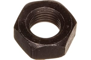 MZA Mère – Écrou hexagonal M8 x 1–8 (DIN 934) – Filetage à gauche, filetage fin – Noir