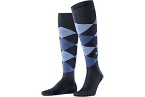 Burlington Manchester Uomo Gambaletti con elegante cotone scintillante