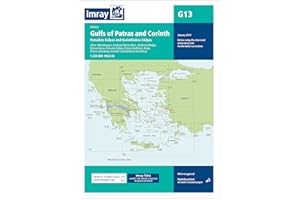 Imray Chart G13: Gulfs of Patras and Corinth (2000 Series)
