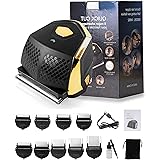 Hair Clipper for Men,Cordless Electric Hair Trimmer Professional Men's Hair Self Kit Sharp (Golden)