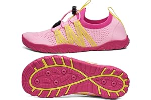 SAGUARO Scarpe da Scogli Bambino Scarpe Mare Bambina Scarpette da Scogli Bambini Scarpette Mare Ragazze Ragazzi Scarpe Acqua Antiscivolo Scarpe Immersione Scarpe Nuoto, Gr 24-36 EU