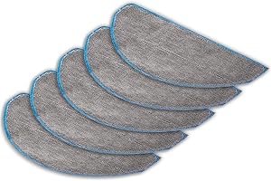 BRUVISH (5 Pièces) 105 Combo serpillères de rechange pour iRobot 105 Combo, Combo 2 Essential, Combo Essential Robot aspirateur, Serpillère tampons de nettoyage