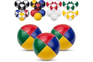 Juggle Dream Set di 3 Palline da Giocoleria Professionali, con Video di Apprendimento Online, Perfette per Principianti ed Esperti