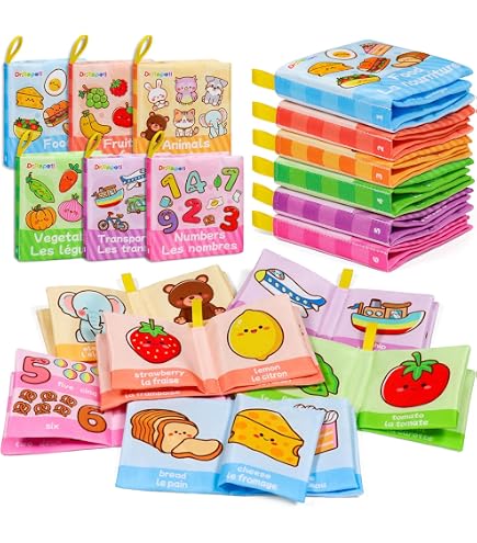 OZXVXZO Boîte à Mouchoirs Sensorielle Pour Bébé – 6-12 Mois, Chiffons En Tissu Et Foulards En Soie, éveil Et Motricité Fine