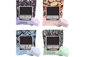 UOQO Swear Shower Steamers Aromatherapy for Women Men Self Care and Relaxation Shower Steamer Shower Bombs Steamers Gift Set