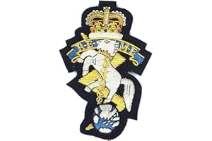 HANDEMBROIDERYUK REME Blazer Badge, Royal Electrical Mechanical Engineers, Army, Military, Jacket