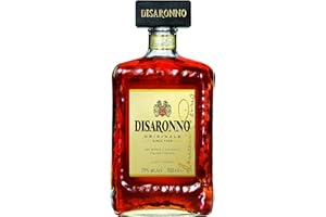 DISARONNO - Originale - Amaretto - Origine : Italie - Alcool : 28% - A déguster pur ou en cocktail - Notes de Noisettes & Amande - 50cl