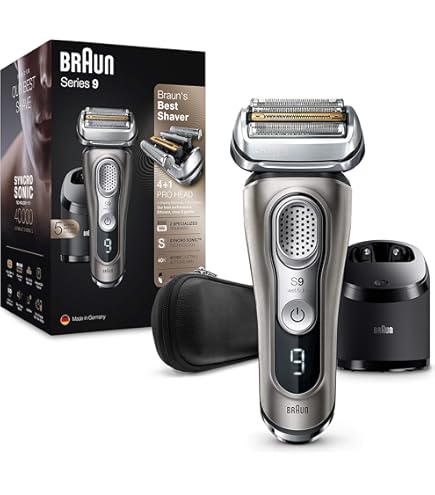 Braun Series 9 Electric Shaver for Men 9292cc, Wet and Dry
