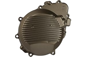 XMT-MOTOR Moteur Gauche Carter de Couvercle de Stator Adapté pour Kawasaki Ninja ZX-6R 1998-2002