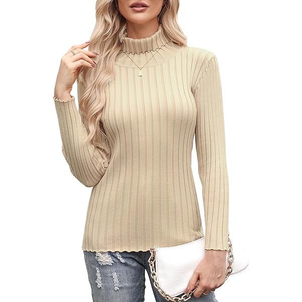 Keepink Pull En Tricot à Manches Longues Pour Femme - Col En V - Doux