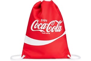 The Gift Scholars Unisex Coke Gym Bag Coca-Cola Rucksack, rot